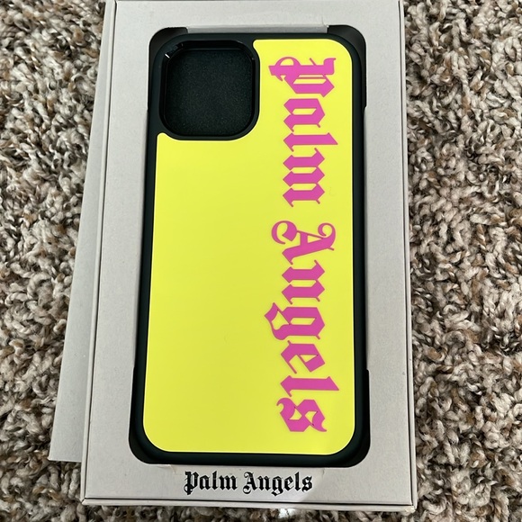 Classic Logo Iphone Case 12 M Yellow Fluorescent - Picture 4 of 7